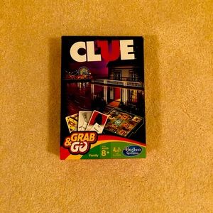 Clue Grab and Go board game